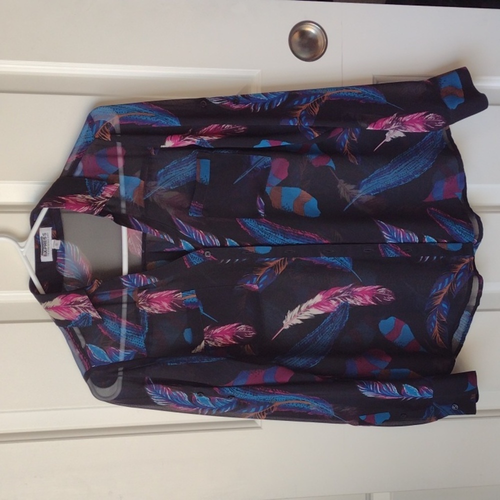 Express sheer Portofino shirt